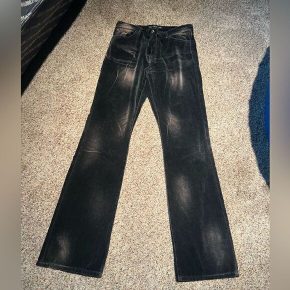 Ralph Lauren Black and brown faded corduroys - Picture 1 of 2